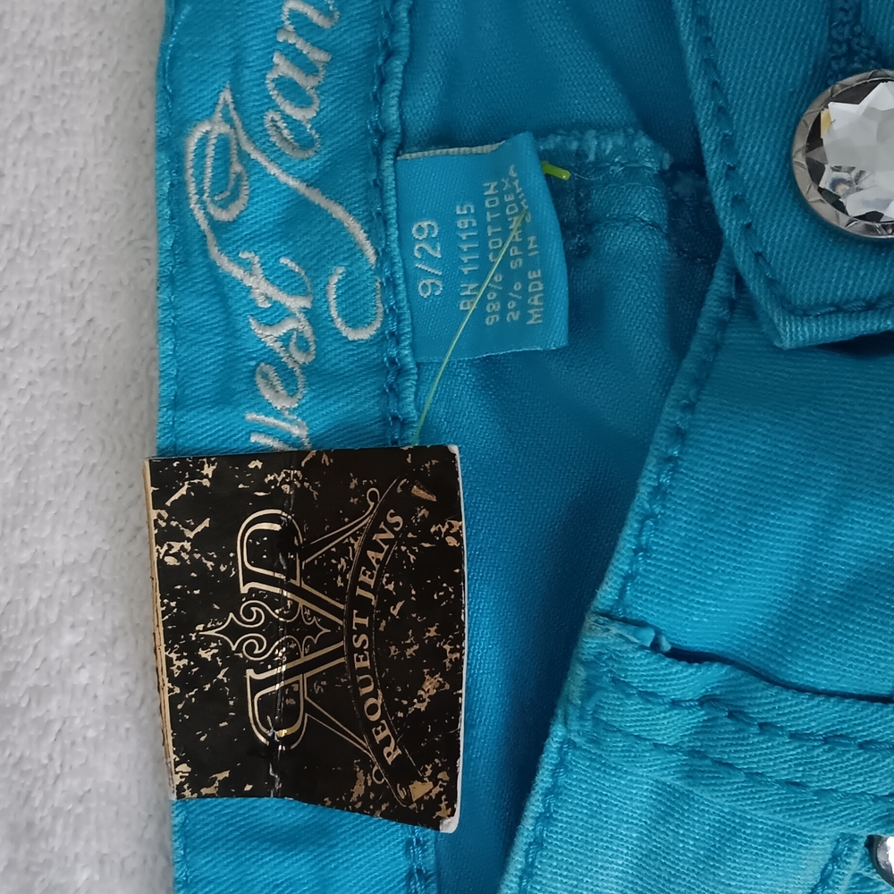 Request Jeans Turquoise Pants